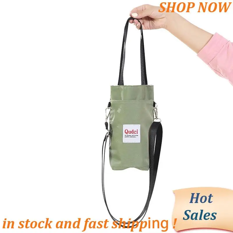 

ABVB-Outdoor Multifunctional Bag, Water Bottle Bag With Shoulder Strap, Large Adjustable Shoulder Strap Bag