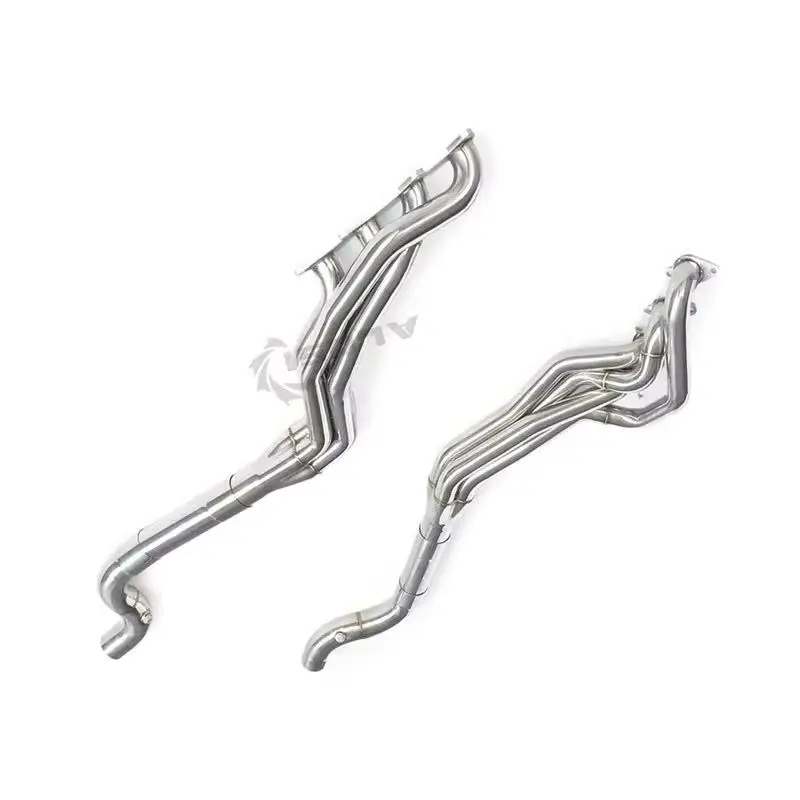 304 Stainless Steel Exhaust Manifold Downpipe for Ford Mustang 5.0l 2015-2023 Performance Header Racing Enhancement System Pipe