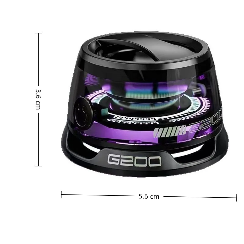 Portable ABS Bluetooth Speaker Magnetic G200 Mini Sound Box BT5.3 7 Hours Playback Phone Holder For Home Ktv Machine