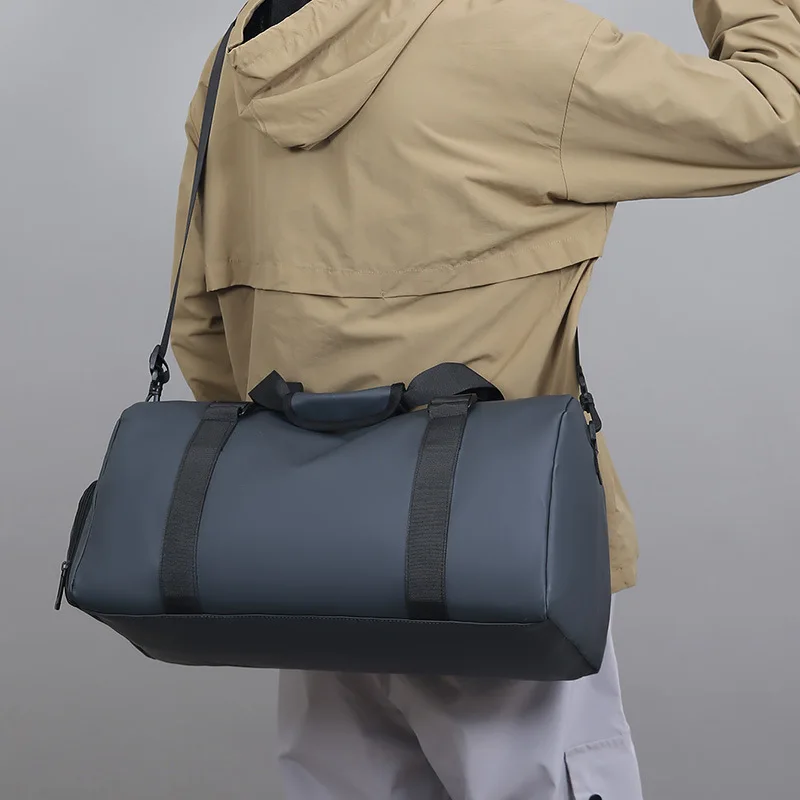 1219 Crossbody Breathable Ultra-light Wear-resistant Kit Men Wet and Dry Separation Tool Handbag Travel Bag Independent Space