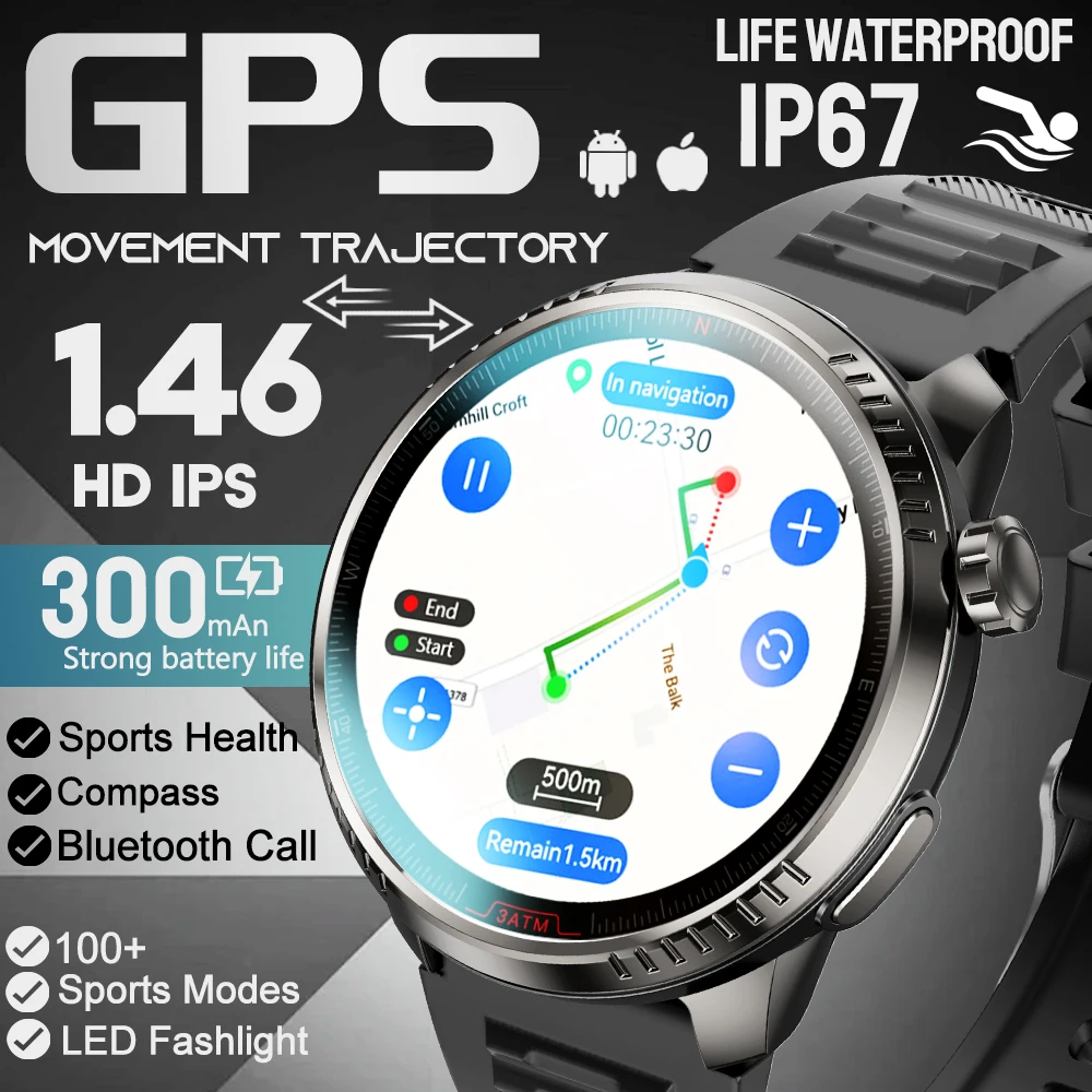 New Gps Smart Watch… - image
