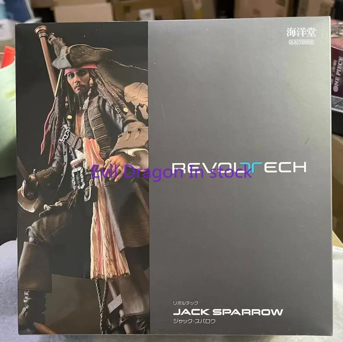 

100% Original Kaiyodo Revoltech Jack Sparrow Action Figure Model Toys Figura Collection Gifts In Stock