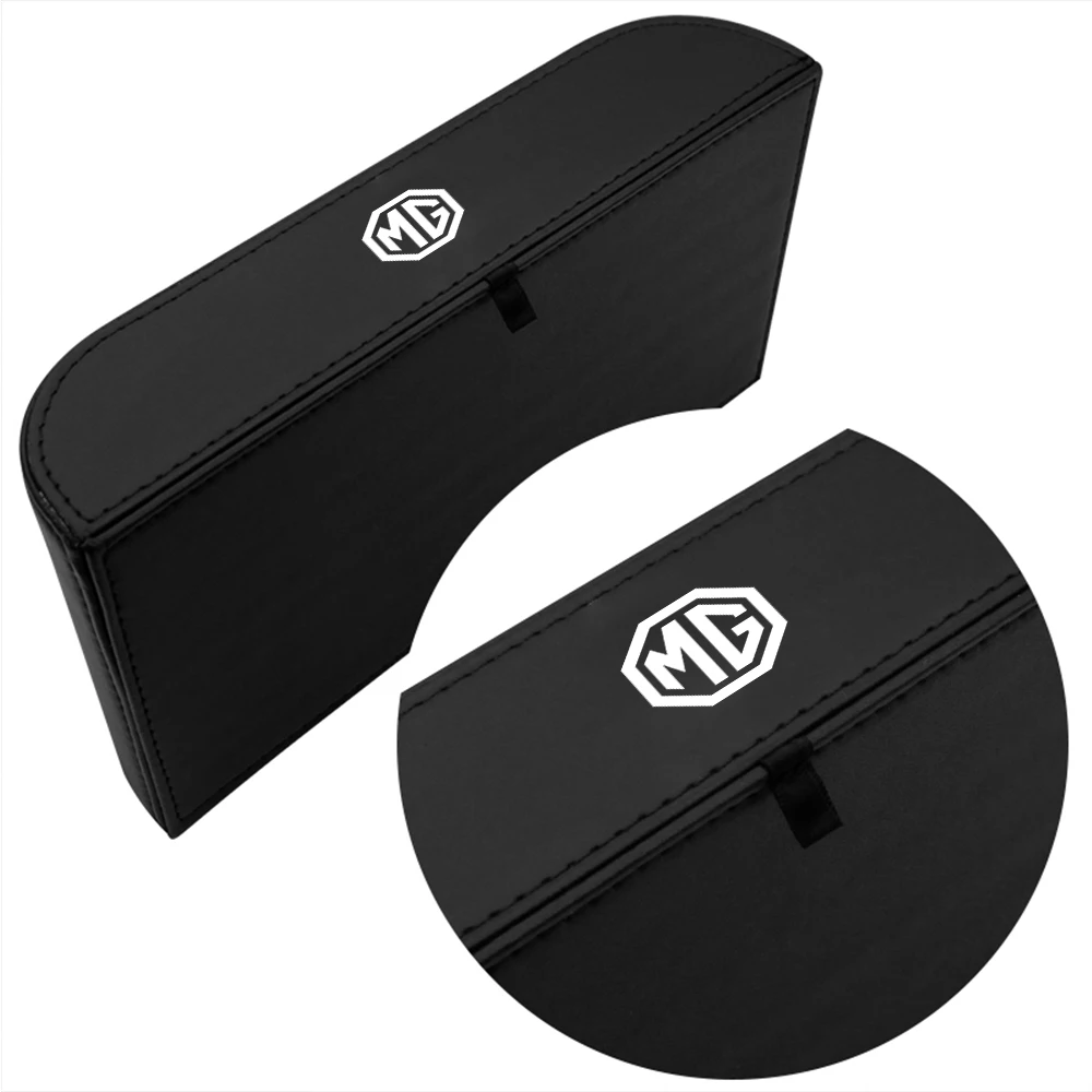 Lederen Auto Styling Tissue Box Servet Opbergdoos Decor Voor Morris Garages MG350 Onderdelen TF HS GT HECTOR Pilot EHS MG3 Saloon
