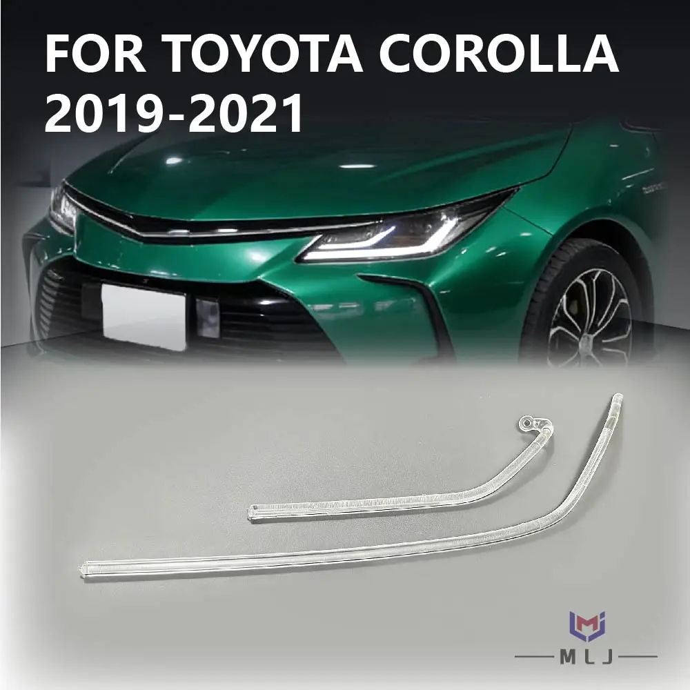 

For Toyota Corolla ALTIS 2019 2020 2021 Headlight Daytime Runnning Light Strip DRL Light Guide Tube LED DRL Bar Car Accessories