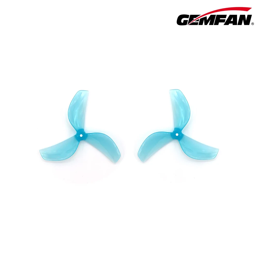 8PCS Gemfan 45mm 3-Blade & 2-Blade PC Propeller T-Mount 1mm 1.5mm 0805 Motor For RC FPV Racing Freestyle Tinywhoop Drones Props view 4
