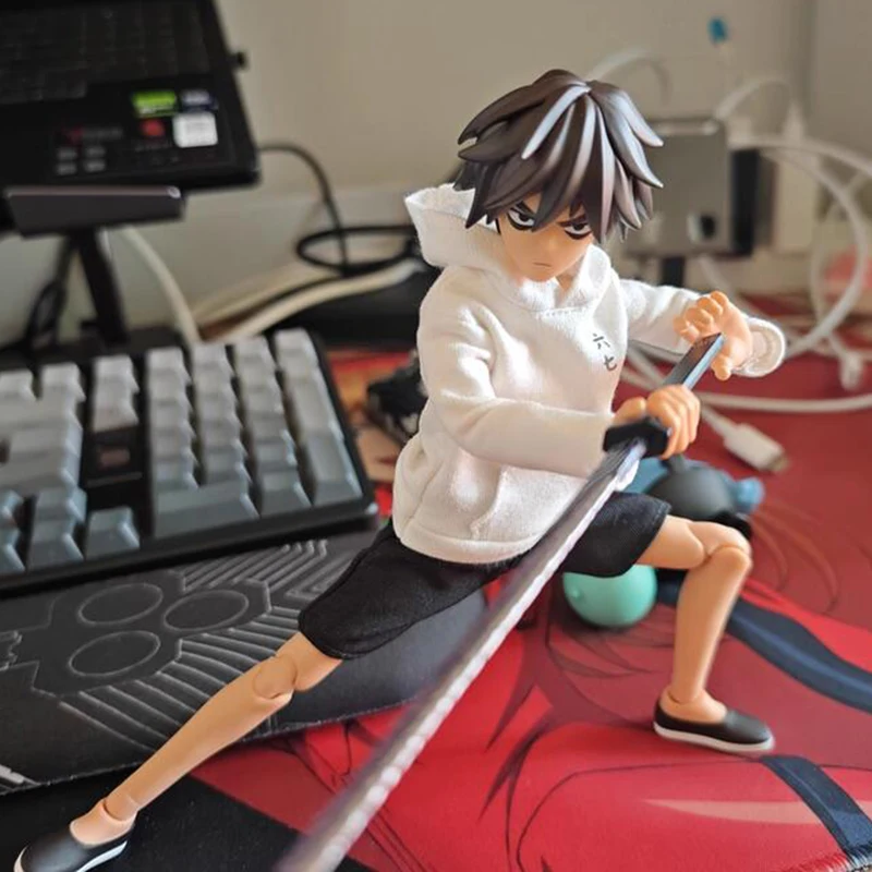 حار غونغ قاتل وو ليوكي هوديي المنقولة دمية 1/8 22 سنتيمتر الرسوم المتحركة شخصية الطرفية عمل الشكل حلية اللعب مهرجان هدية