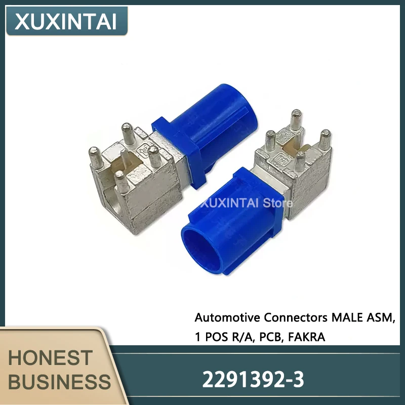 5 unids/lote nuevo Original 2291392 -3 2291392    Conectores automotrices MALE ASM, 1 POS R/A, PCB, FAKRA