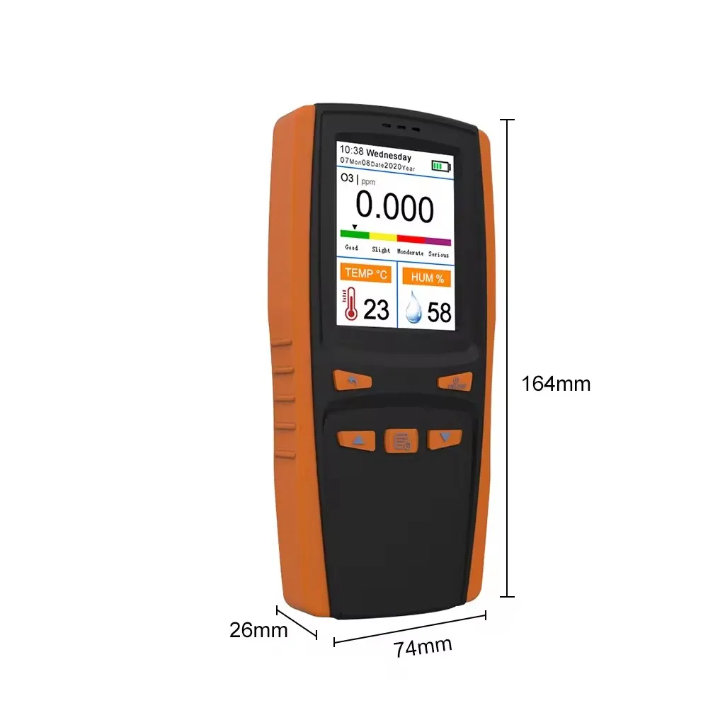 Germany Hot Sale Portable Nitrogen Gas Analyzer Handheld Ozone O3 Detector