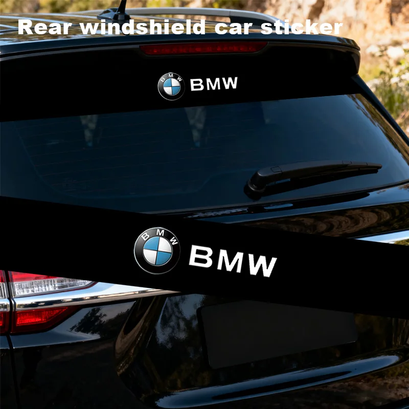 자동차 햇빛 가리개 스티커 BMW X1 X2 X3 X4 X5 1 2 3 4 5 6 시리즈 F10 F30 F01 F25 F15 E87 E90 E91 용 전면 유리창 장식 스티커