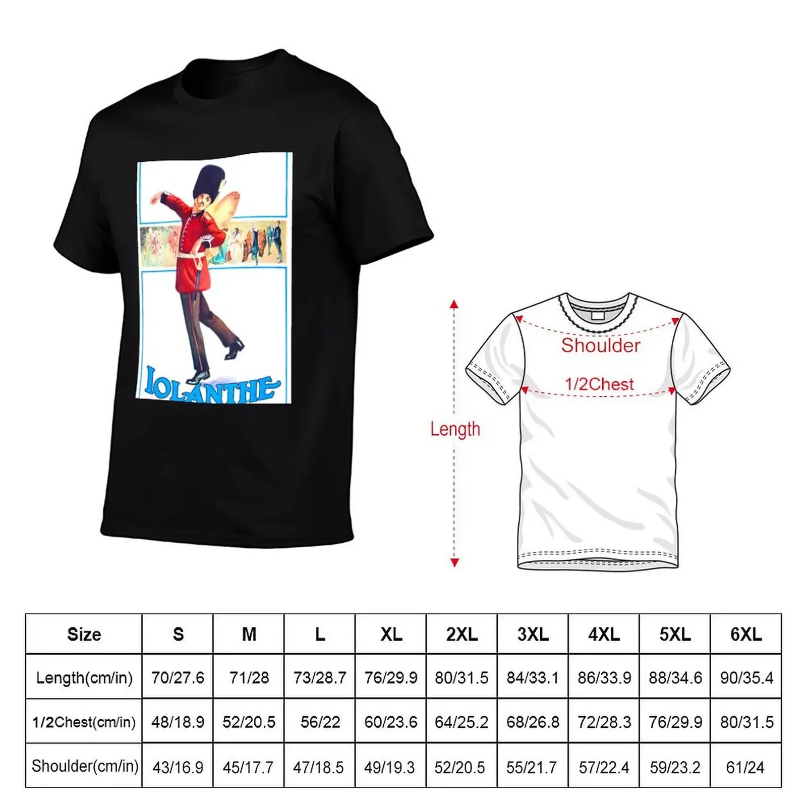 Iolenthe Gilbert Sullivan Opera T-Shirt man clothes graphic shirts mens fashion