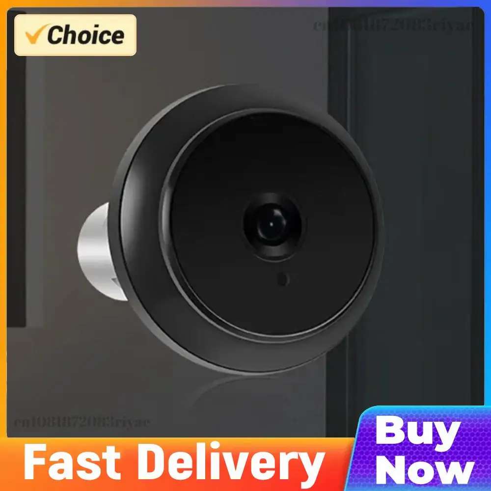 

Цифровой электронный видеоглазок с функцией записи фото, 1400 мАч, встроенный литиевый аккумулятор, дверной видеодомофон-камера