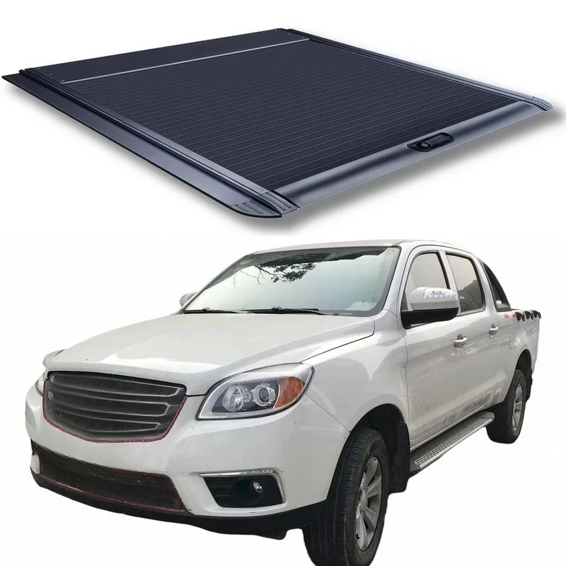 Sturdy Retractable Truck Bed Cover Durable Waterproof Heavy Duty Easy Installation Universal Fit