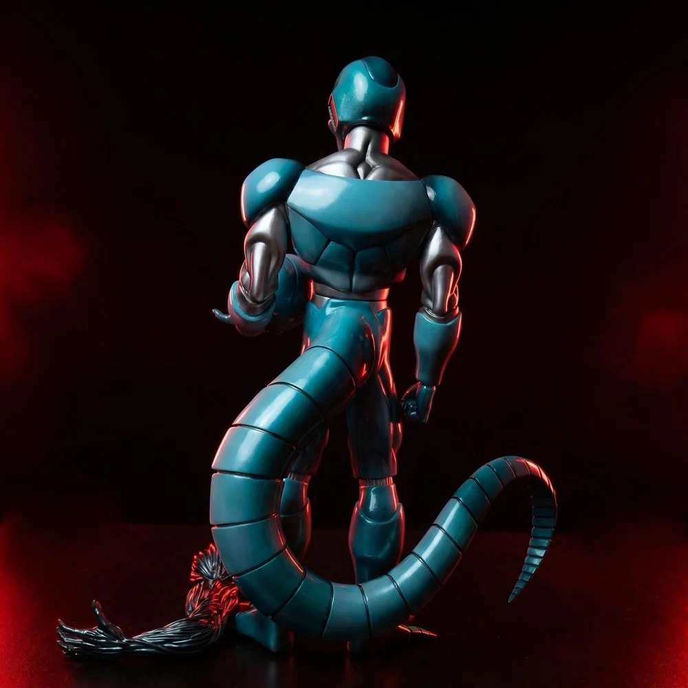 YJ Studio Anime Dragon Ball Z Metal Cooler Figure Cooler Statue 29cm/11.42nch Pvc Action Figures Collection Model Toys Gifts view 3