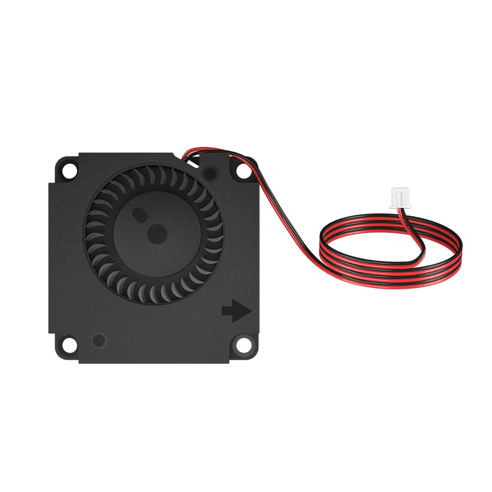 RAMPEN 4010 5/12/24V Kühlung Turbo Fan Bürstenlosen 3D Drucker Teile 2Pin Für Extruder DC Kühler gebläse Teil 40x40x10mm Kunststoff Fan