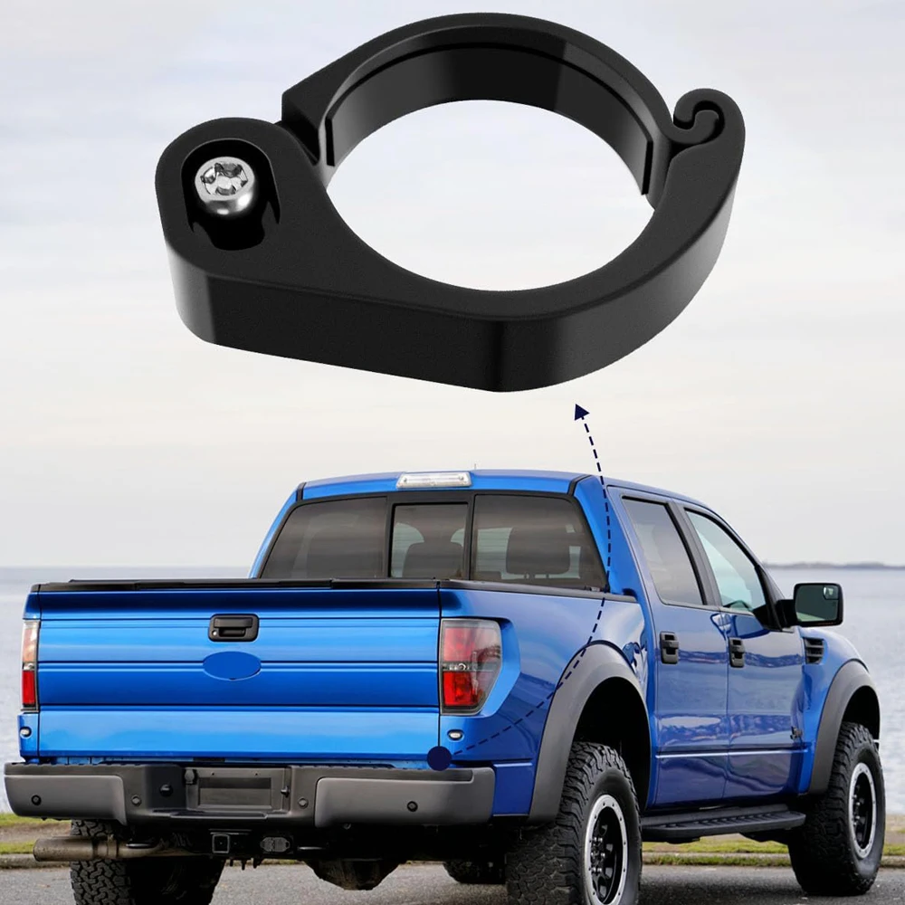 

Замок задней двери, противоугонный алюминиевый сплав, черный для Ford F-Series F150 F250 F350 2015 2016 2017 2018 2019 2020 2021 2022 2023