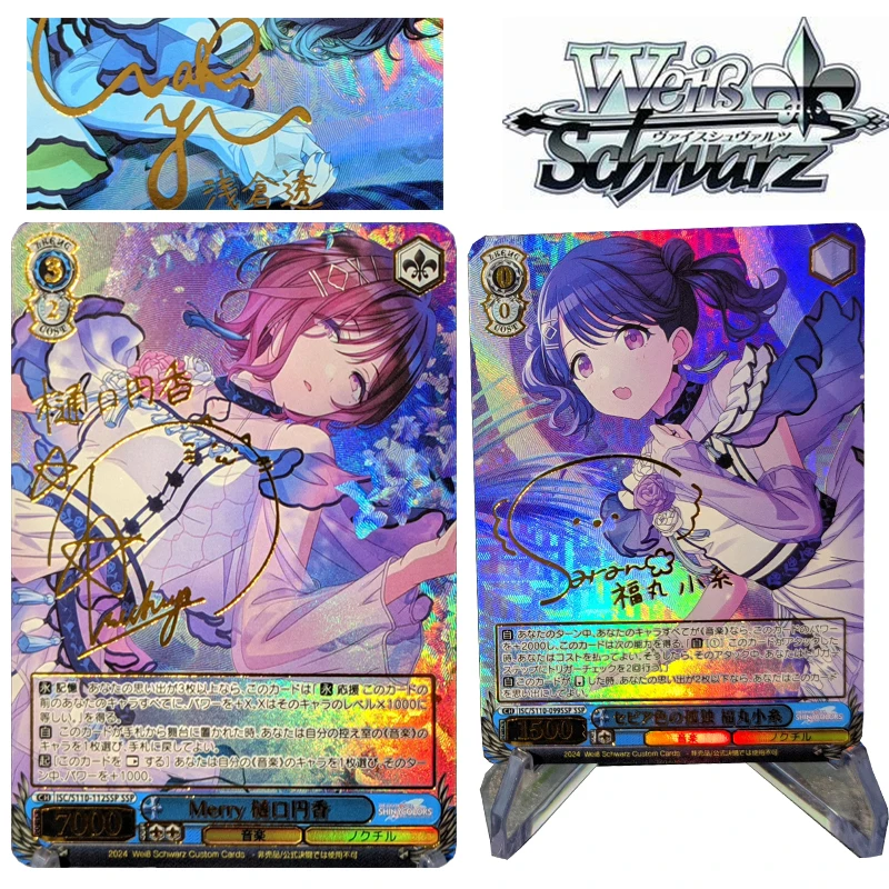 THE IDOLM STER SHINY COLORS DIY Higuchi Madoka Asakura Tooru Ichikawa Hinana Foil stamping signature Holiday gifts