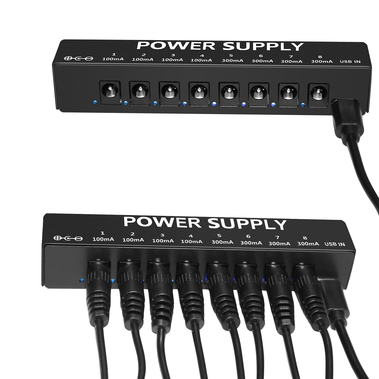 Guitar Pedal Power Supply for Effect Pedal, 8 Isolated DC Output for 9V Pedal, Super Mini view 5