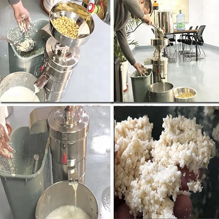 التجارية الصغيرة المنزلية الفولاذ المقاوم للصدأ حليب الصويا التوفو ماكينة الطحن #5