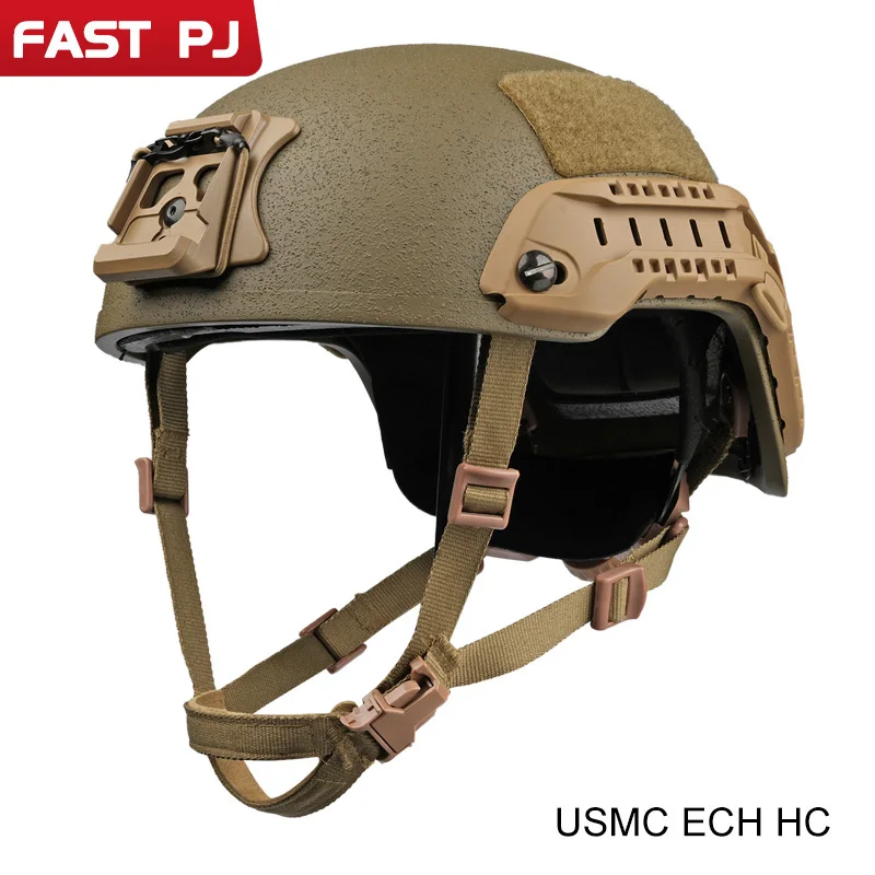 New combat protective helmet ECH high cut fiberglass action version MICH2001 protective helmet