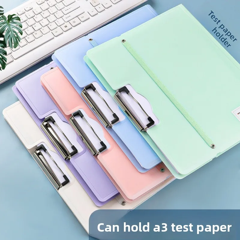 

Multifunctional Strap Design A3 File Folder Multifunction Clipboard Document Classification Organizer Stationery