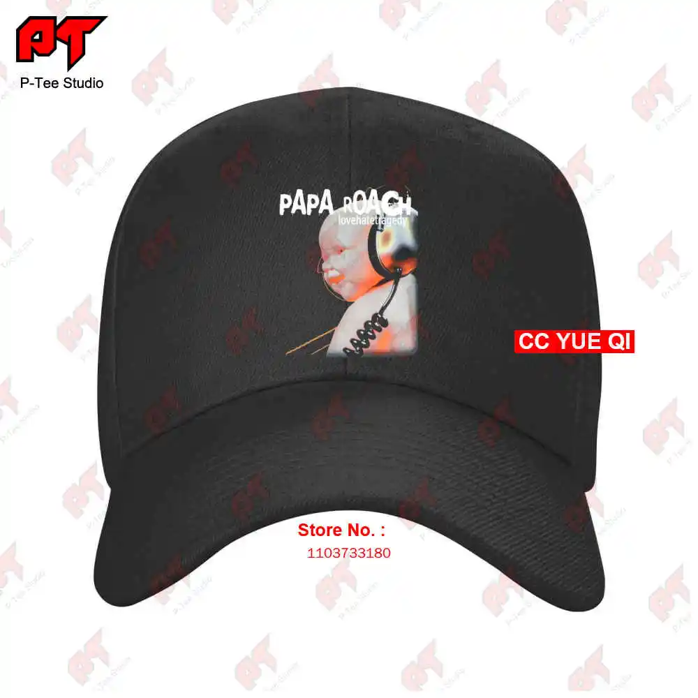 Papa Roach Love Hate Tragedy Tour With Dates Baseball Caps Truck Cap F0BU