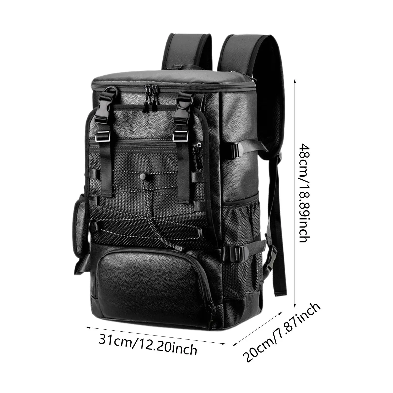 Skateboard Backpack, Skateboard Bag Adjustable Shoulder Strap Backpack Business