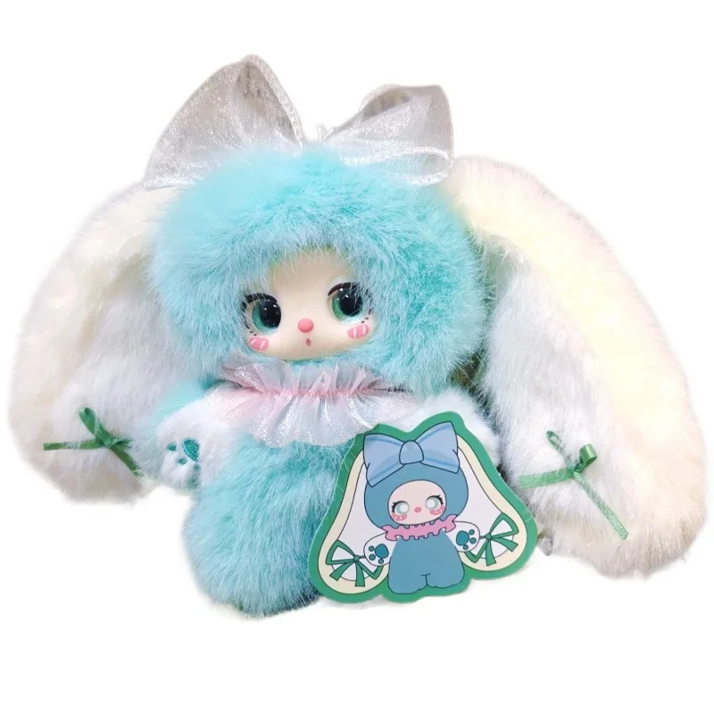 Babythree Liila Rainbow Candy Bunny Serie Blind Box Weiche und bequeme niedliche Autoanhänger-Dekoration Mystery Box Überraschungsgeschenke
