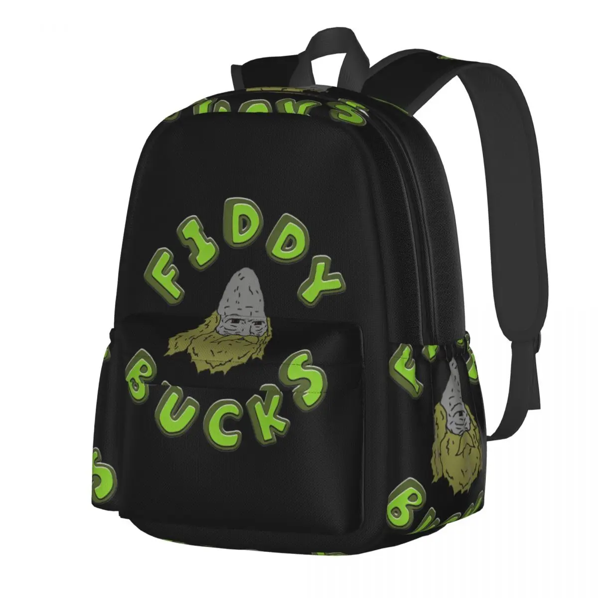 

Fiddy Bucks The Big Lez Show Student Backpack School Bag Hiking Travel Daypack for Men Women Boys Girls Bookbag Shoulder Bags
