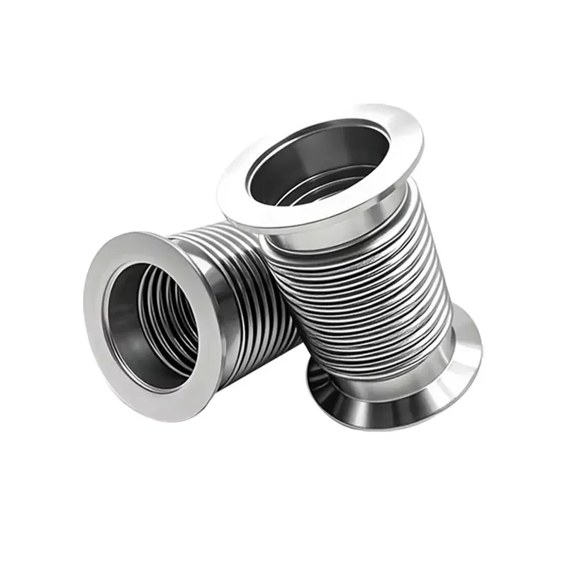 

ISO Compliant Sanitary Stainless Steel Vacuum Corrugated Tube Flexible Hoses for KF16 KF25 KF40 K50 Pipe Fittings