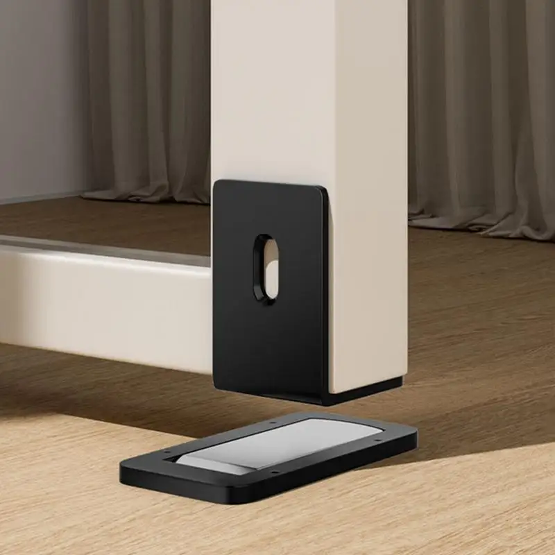 Magnetic Door Stopper Door Catch Holder No Drilling Door Stopper Wall Protector Strong Magnet Door Stop for Bottom of Door