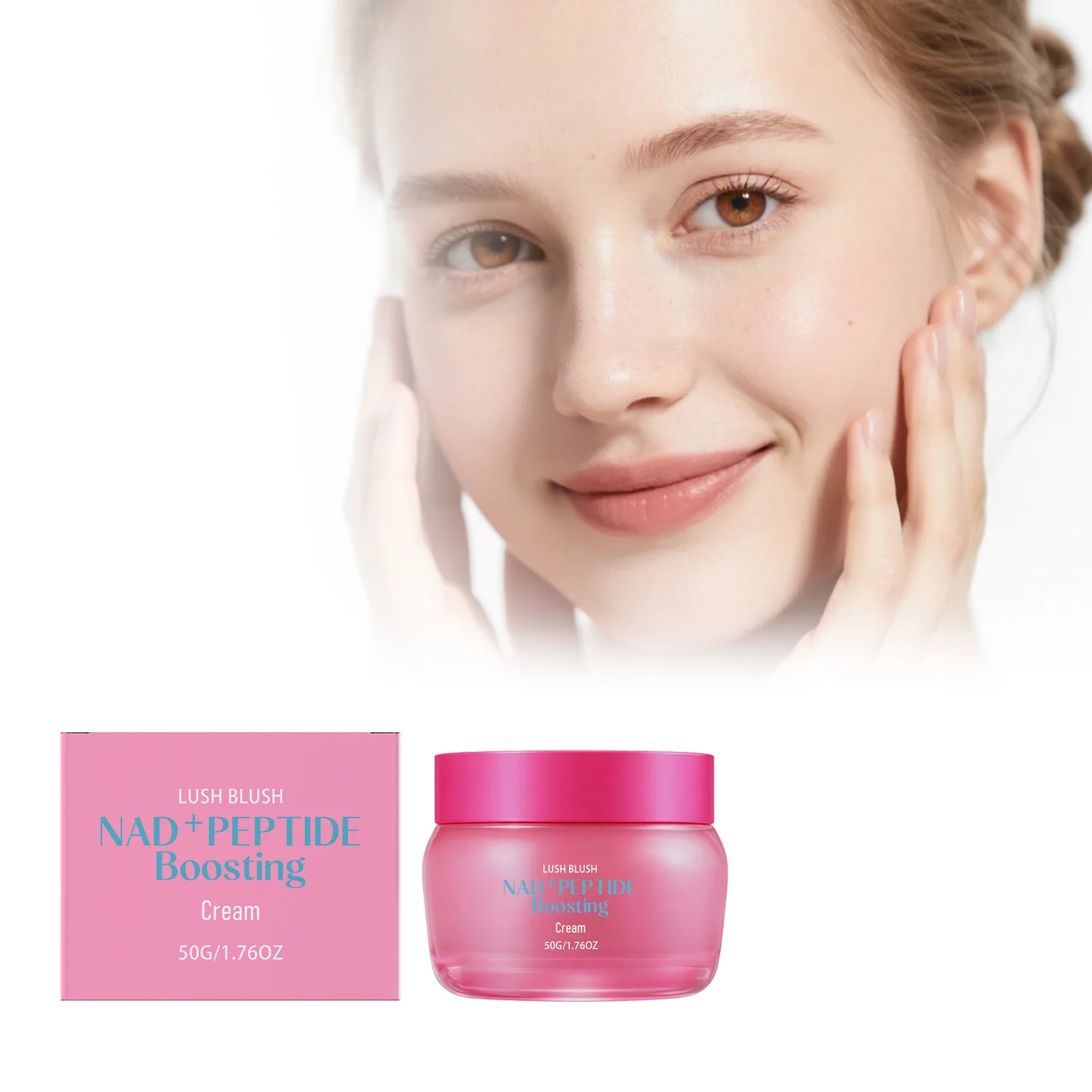 

Facial Moisturizer – Lightweight, smooth texture, hydrating, plumping, brightening, portable skin cream