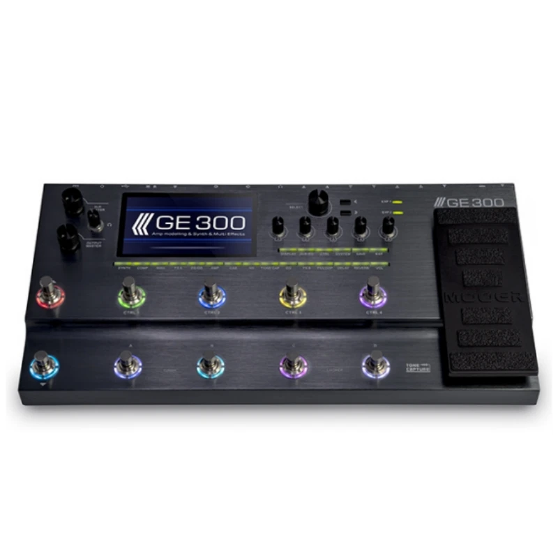 MOOER GE300 multi-effect instrument processor 108 high-quality AMP models FX LOOP Cab Sim IR Loader Tone Capture Full Compleme