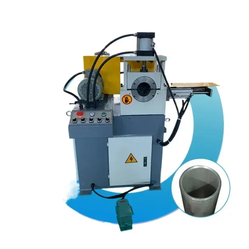 DJ120NC High Precision Round and Straight Chamfer Chamfering Machine Deburring Machine
