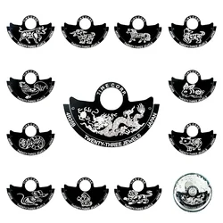 Black NH35 NH36 Movement Hammer Rotor Metal Patch Fits 4R35 4R36 NH35 NH36 Movement SKX007 SRPD Watch Movt Zodiac Repair Parts
