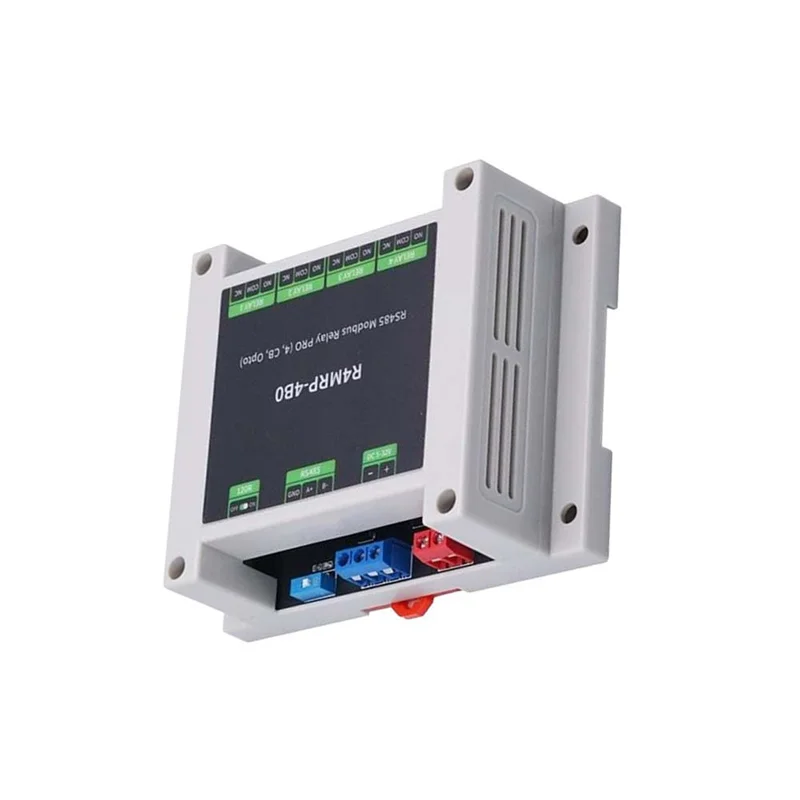 AS95-RS485 Modbus Relay PRO 4CH Relay Module RS485 Interface Relay Modbus RTU Protocol Control Optocoupler Isolation