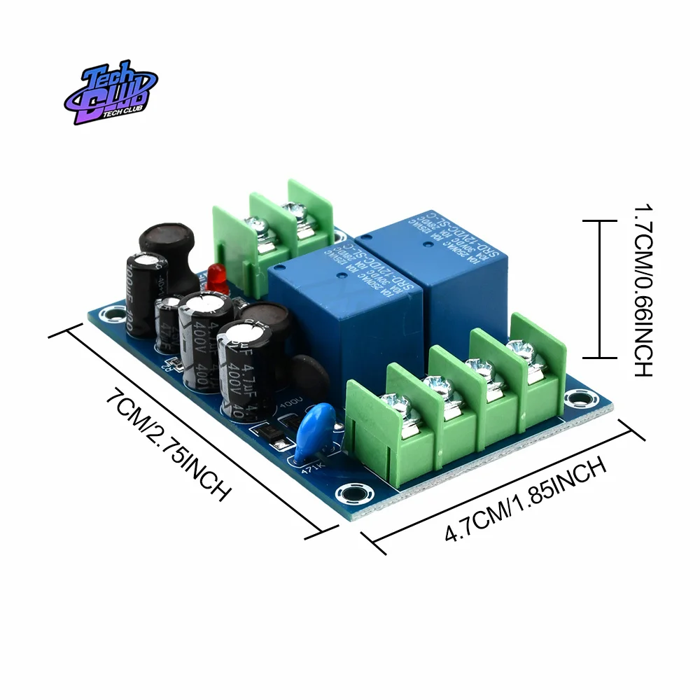 AC 85-240V Switch Controller Relay 110V 220V 230V 10A Dual Automatic Switching Controller Module Power Supply Accessories