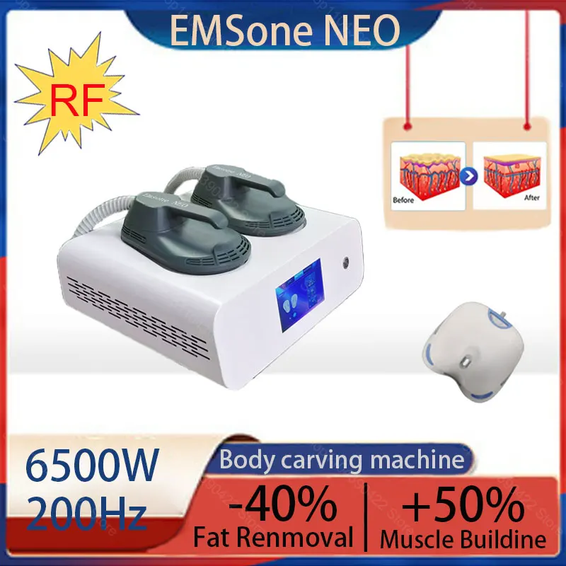 

Portable EMSone Muscle Stimulator Shaping Machine NEO 6500W 15 Tesla High Energy RF Electromagnetic Fat Burner