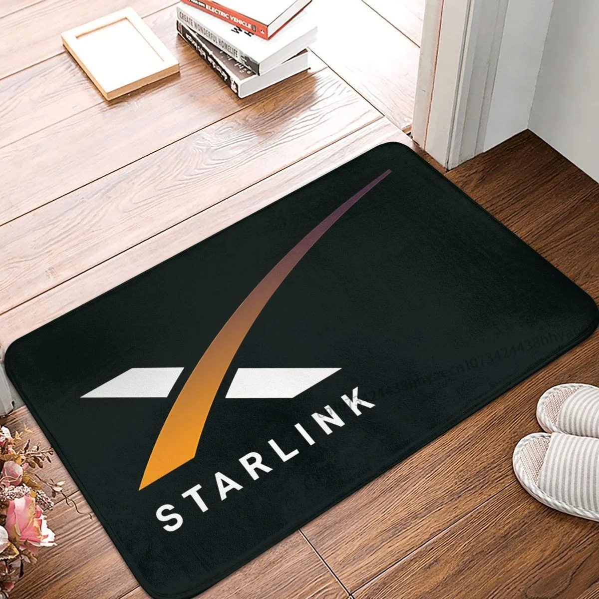 Anti-Slip Doormat Kitchen Mat Starlink Floor Carpet Welcome Rug Bedroom Decorative