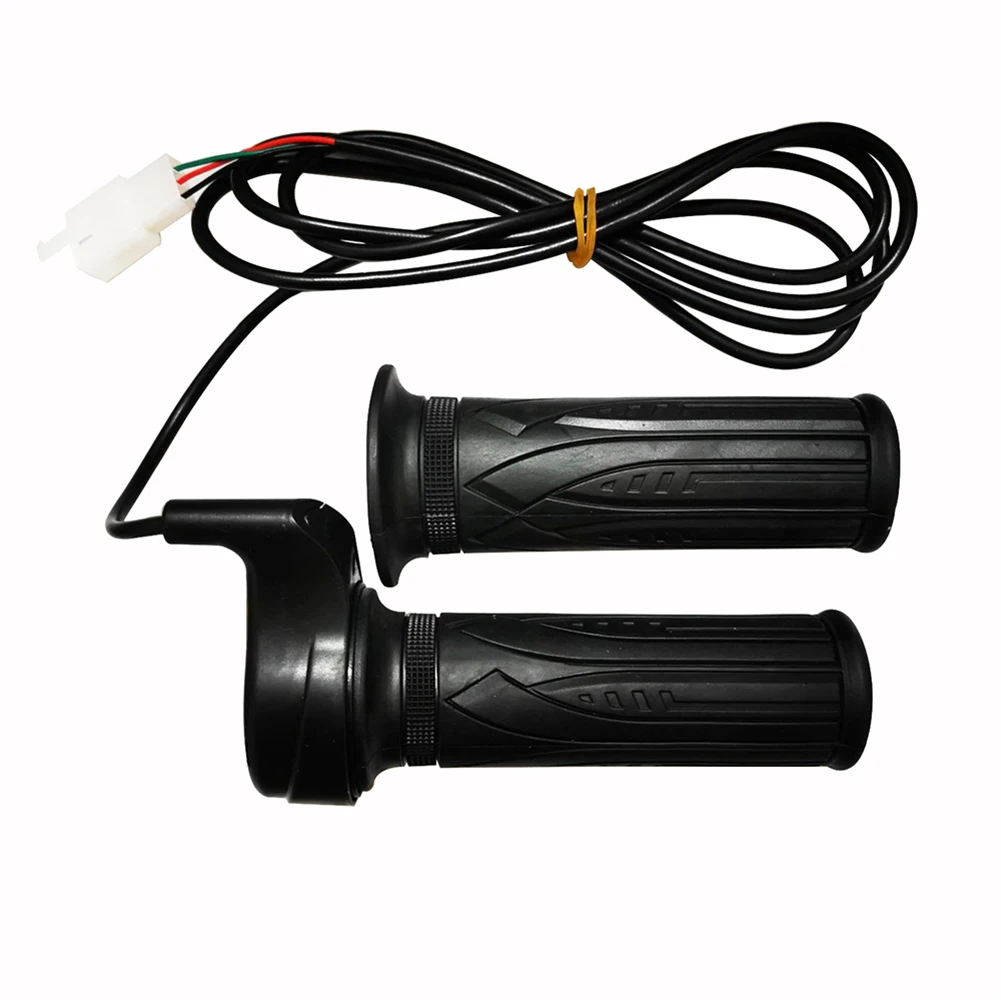 Accelerator E-Bicycle Throttle 205g 24V/36V/48V/72V ABS 150cm Line Length For E-bike For E-scooter High Quality