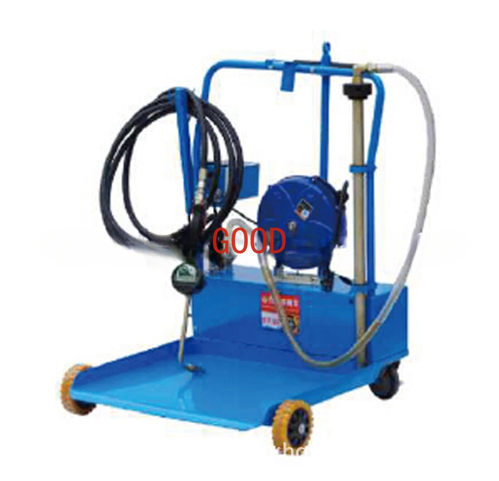 

Mobile drum type electric thin oil filling kit, digital measuring oil filling machine 37910