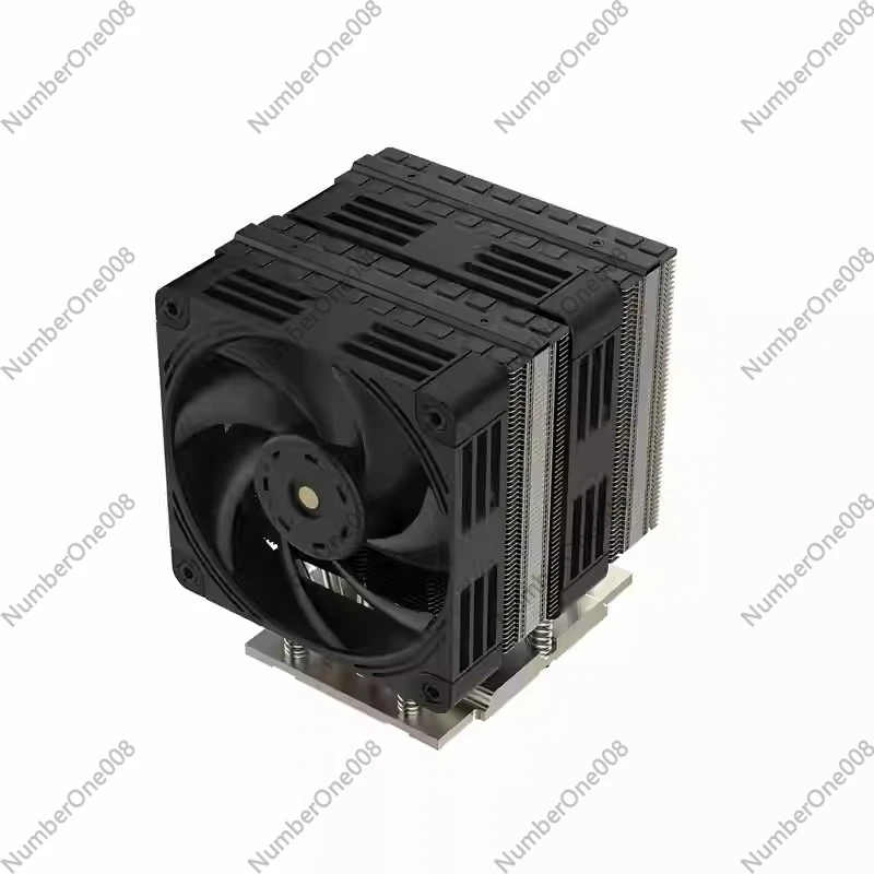 

Кулер для процессора настольного сервера с 6 тепловыми трубками для платформ SP3 SP5 4677 4189, бесшумный вентилятор, высокопроизводительное воздушное охлаждение