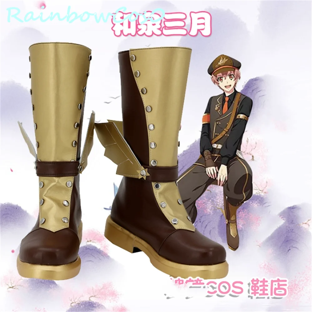 

IDOLiSH7 AGF2017 MECHANICAL LULLABY Izumi Mitsuki Cosplay Shoes Boots Game Anime Halloween RainbowCos0 W3151