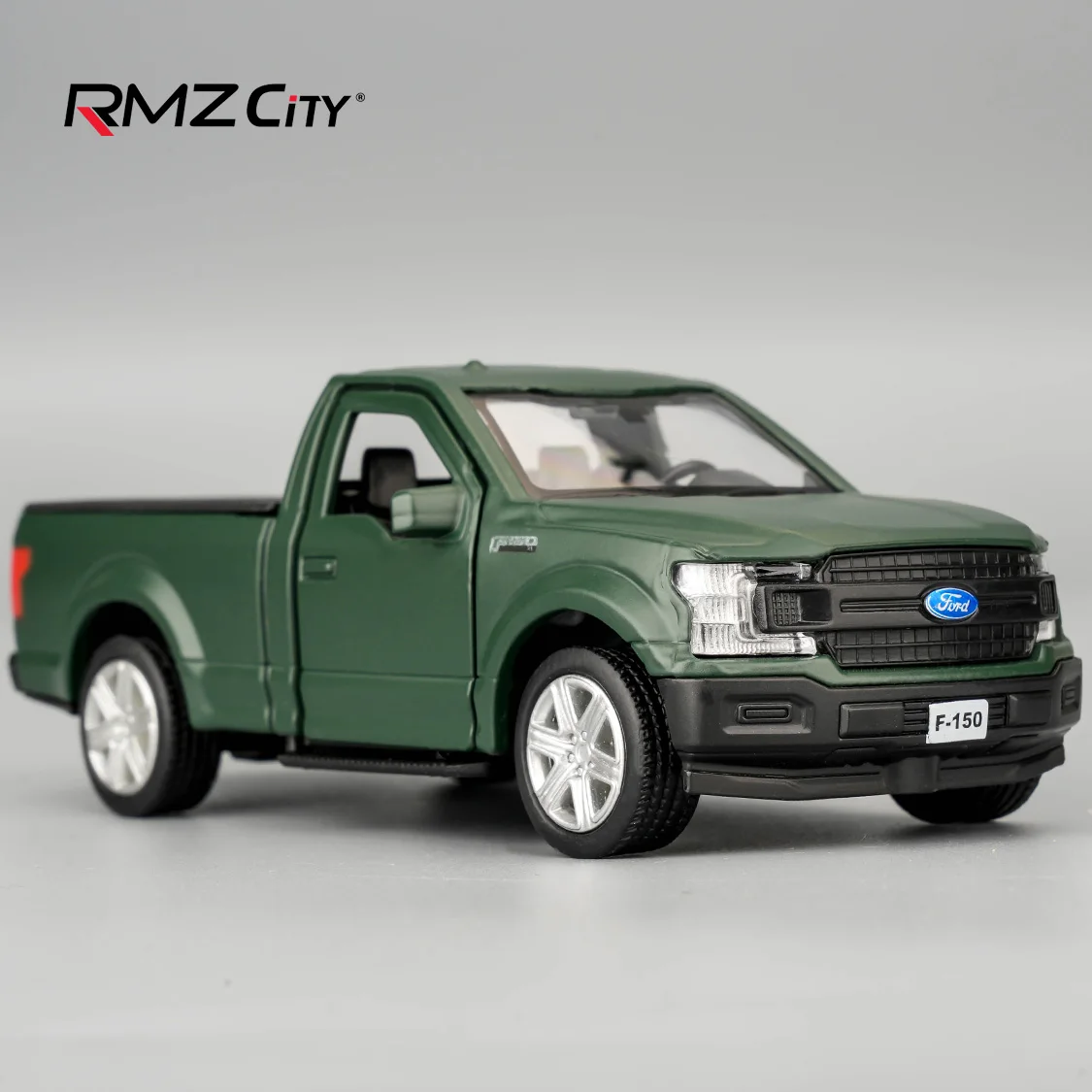 

RMZCITY масштаб 1/36 Ford Pickup Truck F150 Литая модель автомобиля, игрушечный автомобиль из цинкового сплава для детей, игрушечный автомобиль с откатом для малышей, мальчиков и девочек, подарок