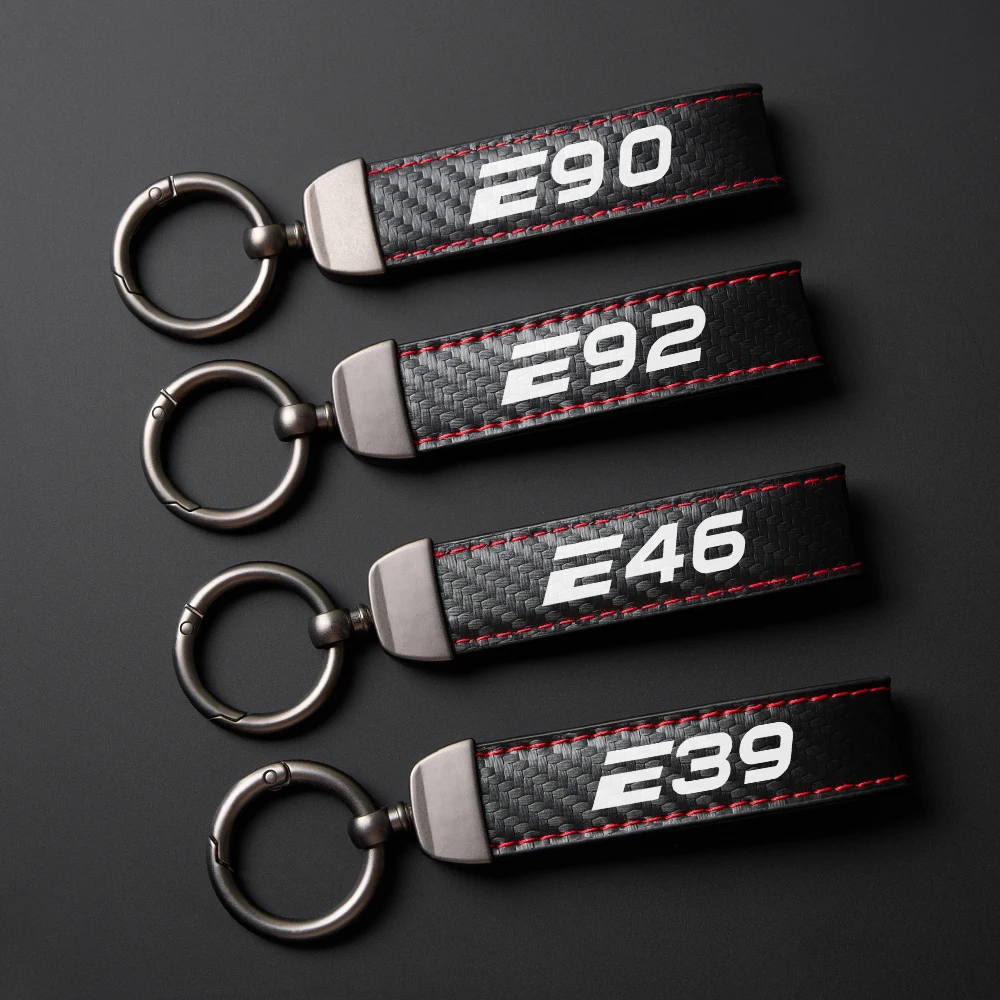 1 llavero de coche para BMW E46 E90 E60 E39 E36 E92 E87 E70 E91 E53 E30 E34 E83 E61 E28 E62 E93 llavero portátil accesorios de decoración