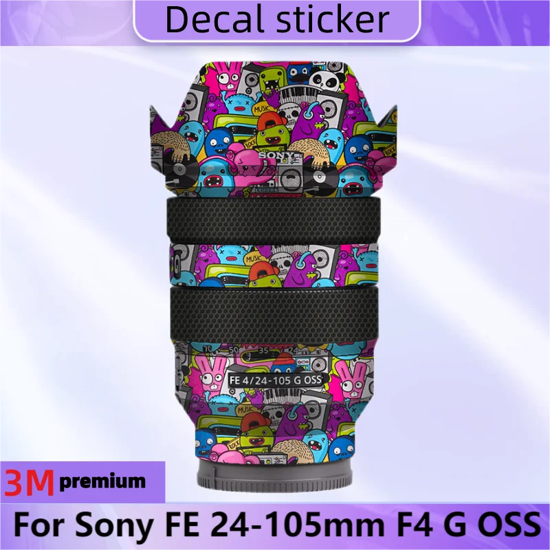 

For Sony FE 24-105mm F4 G OSS SEL24105G Anti-Scratch Camera Lens Sticker Coat Wrap Protective Film Body Protector Skin 4/24-105