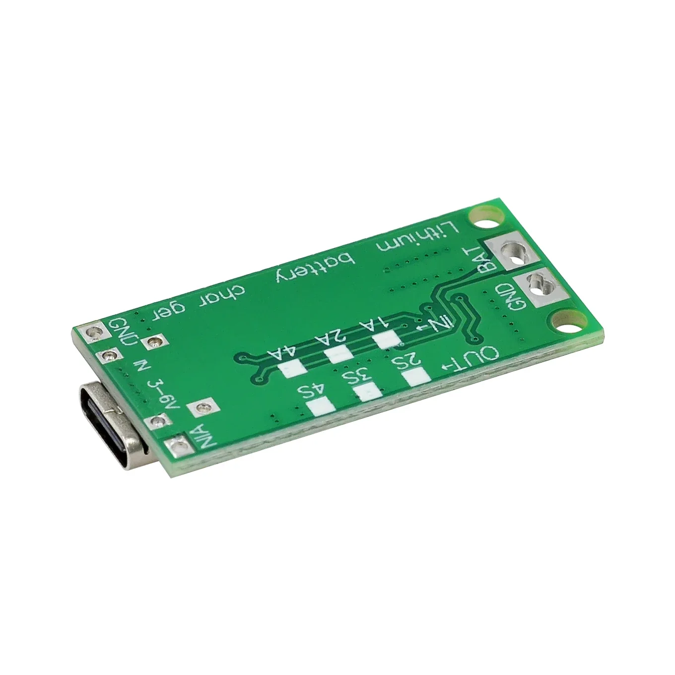 2S 3S 4S Li-ion battery charger battery protection board TypeC USB boost charging board DC3-5V