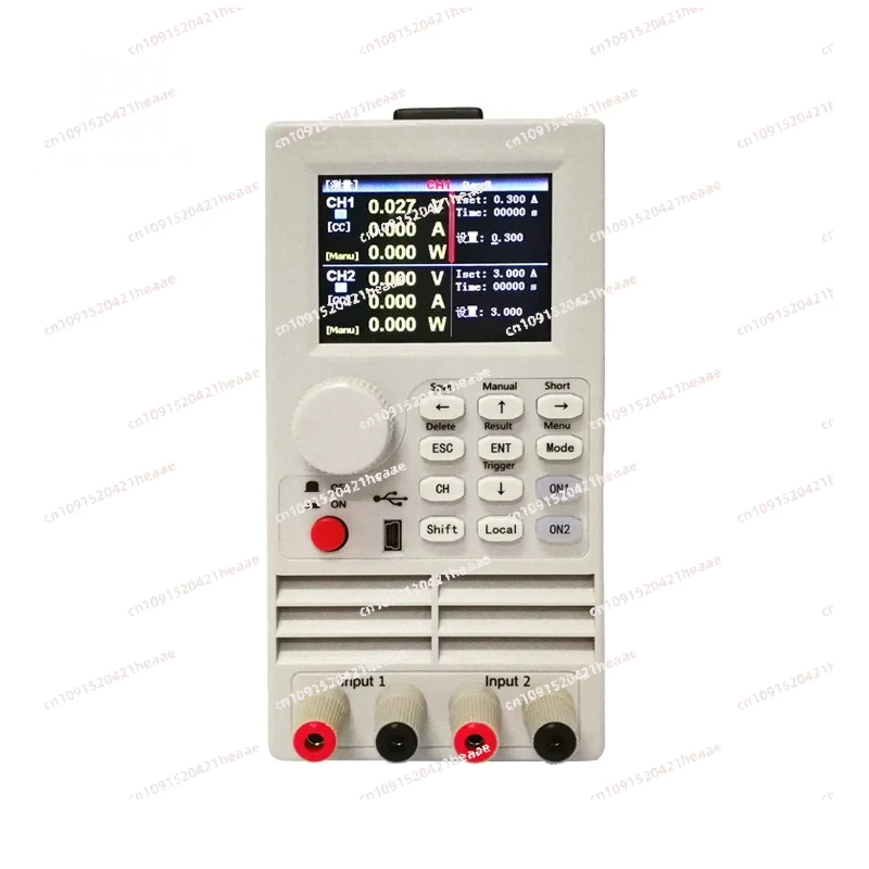 Suitable for DC electronic load D C L6104 single pass / dual channel 400W  drive battery capacity load tester