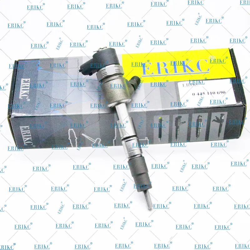 0 445 110 690 0445110690 فوهة حاقن الديزل المتينة لمحرك شاحنة Foton 4JB1 0445110691 0 445 110 691 ERIKC 4 قطعة