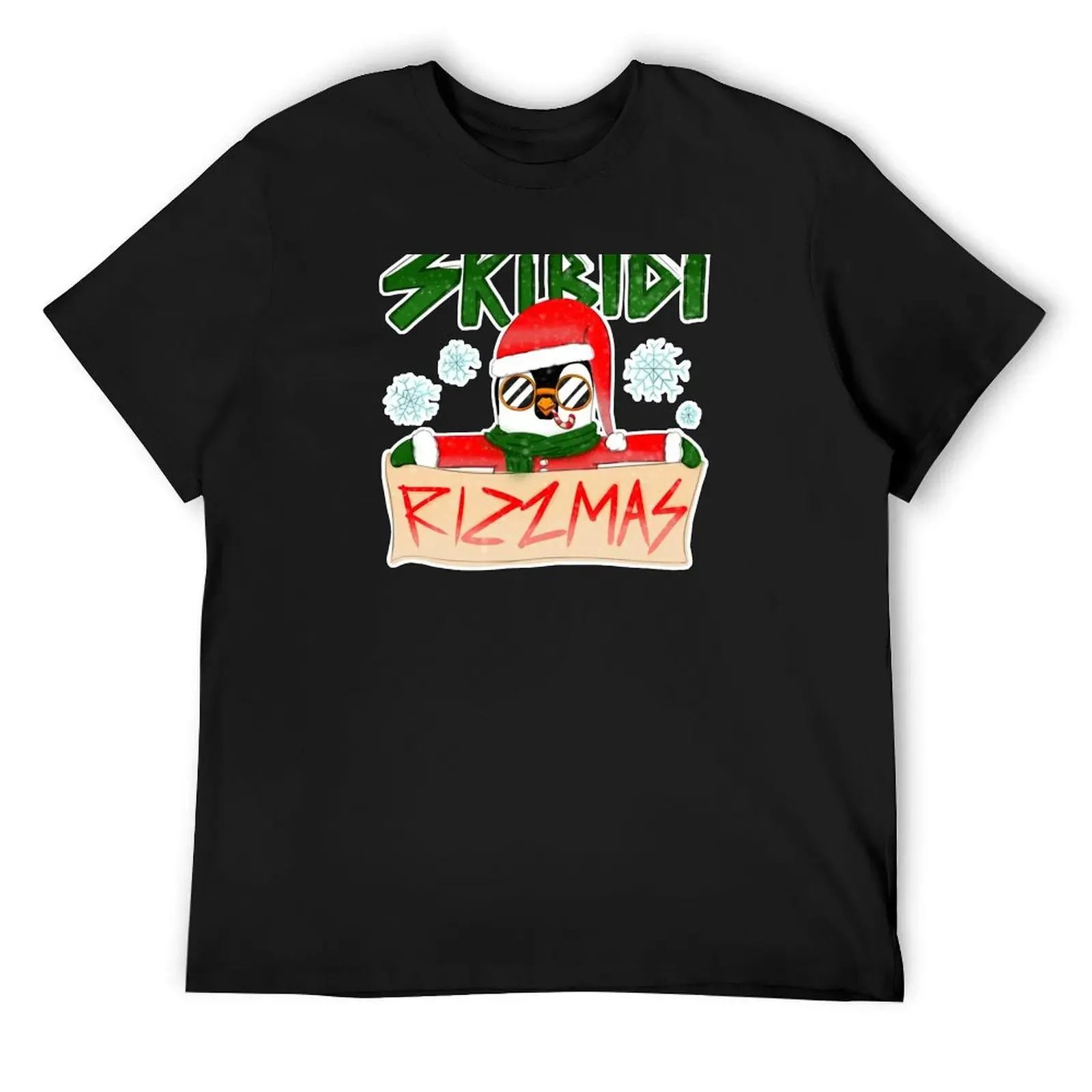 

Skibidi Rizzmas Penguin T-Shirt Funny t-shirt rapper graphic tees designer shirts tee shirts for men