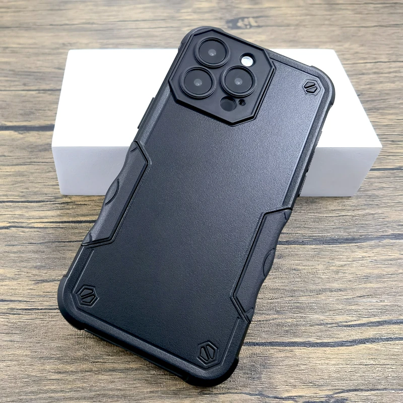 جراب مدرع مضاد للصدمات لهاتف آيفون ، مضاد للصدمات ، أغطية ظهر ، آيفون 14 ، 16 ، 15 ، 14 ، 13 ، 12 ، 11 برو ماكس ، إكس إس ، إكس آر ، 8 ، 7 بلس ، SE كوس